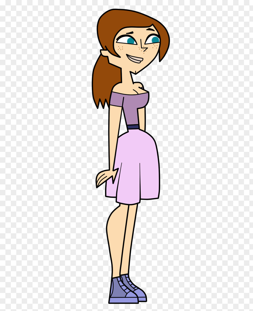 Total Drama Thumb Cheek Character Clip Art PNG