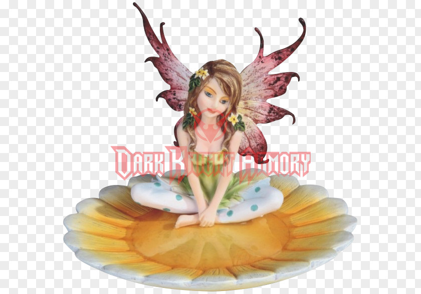 Fairy Figurine Statue Plate Dish PNG