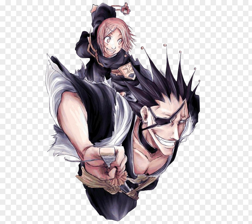 ZARAKI Kenpachi Zaraki Kusajishi Yachiru Bleach Hellsing PNG