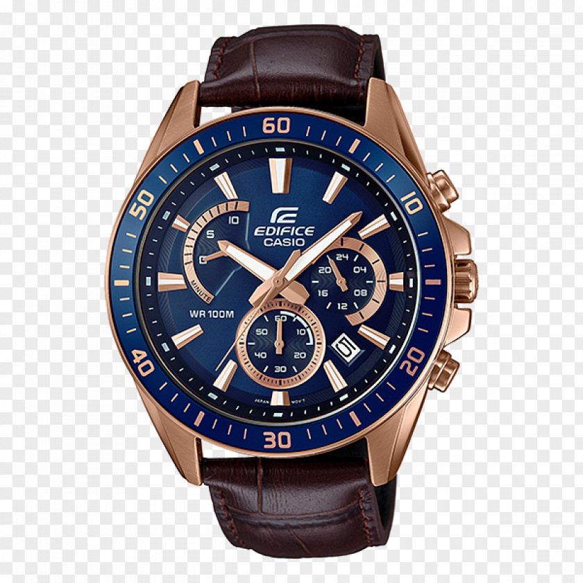 Casio Edifice Analog Watch Water Resistant Mark PNG
