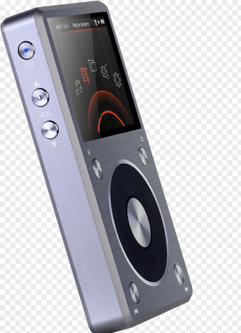 Digital Audio FiiO X5-II High-resolution MP3 Player X Series PNG