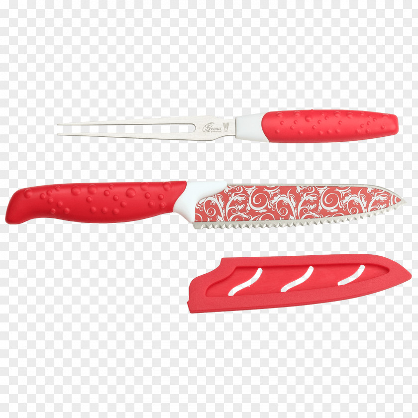 Knife Kitchen Knives Magic Cut Messer-Set 2tlg Genius Chef & Universal-Messer PNG