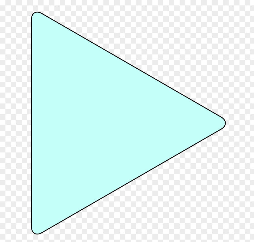 Stage Light Triangle Turquoise Teal Point PNG