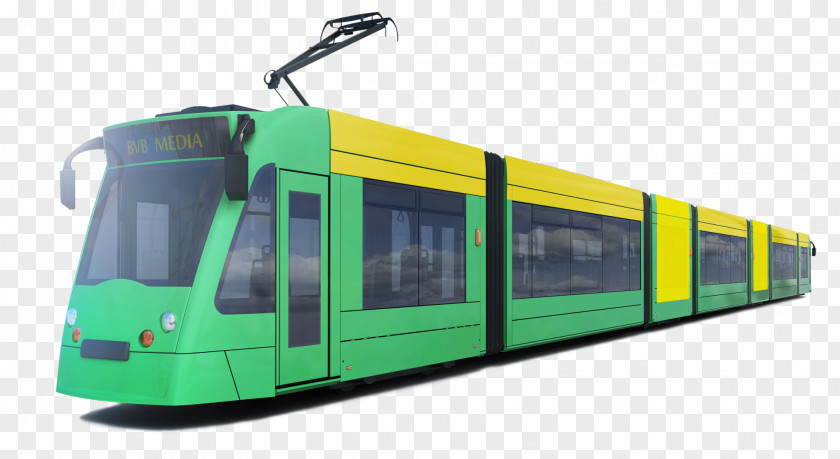 Tram Train Rail Transport Advertising PNG