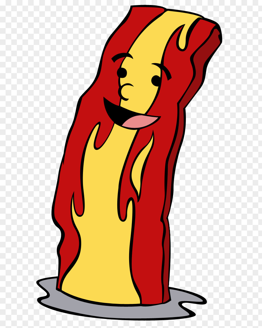 Bacon Breakfast Cheeseburger Cartoon Clip Art PNG
