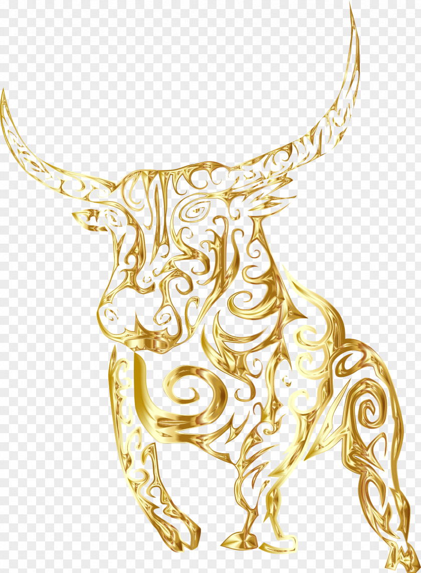 Bull Line Art Drawing Clip PNG