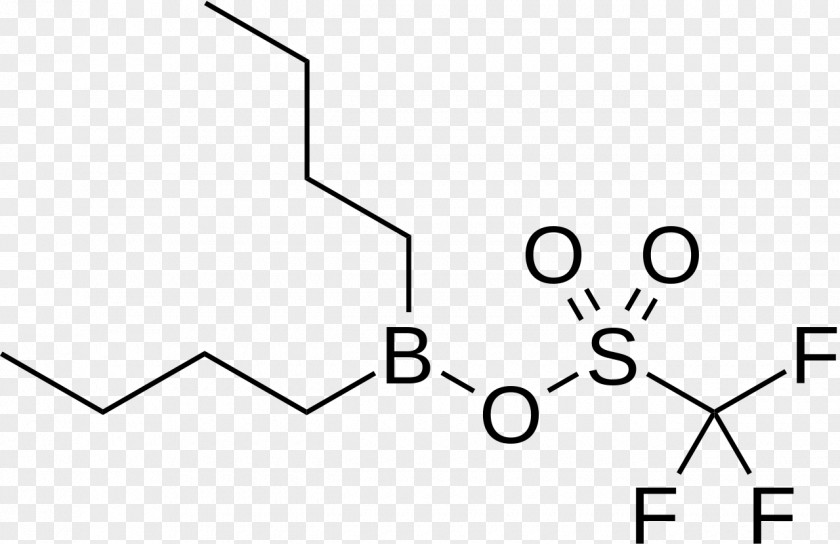Dibutylboron Trifluoromethanesulfonate Triflate Organic Chemistry Reagent PNG