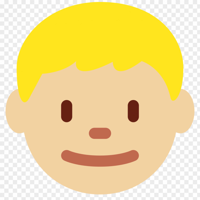 Emoji Smile Light Skin Emoticon Child PNG