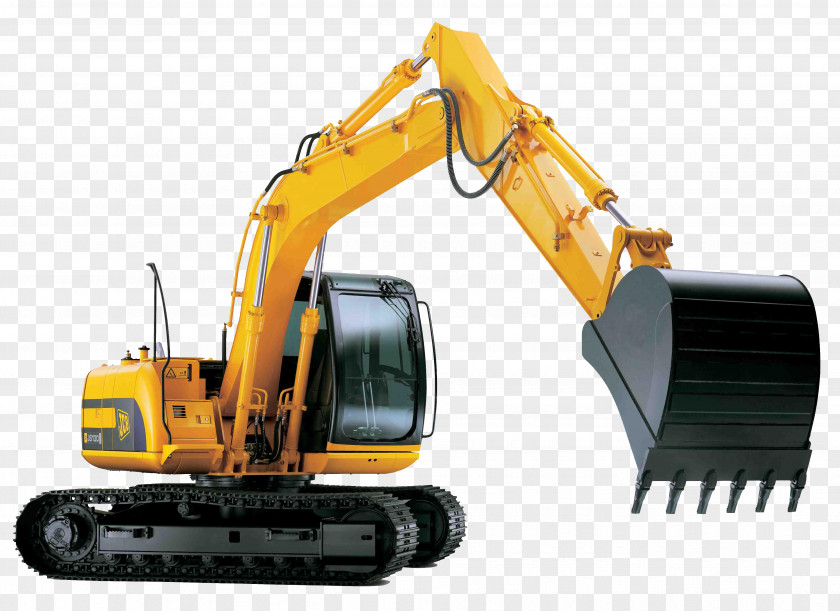 Excavator Plant Heavy Machinery JCB PNG