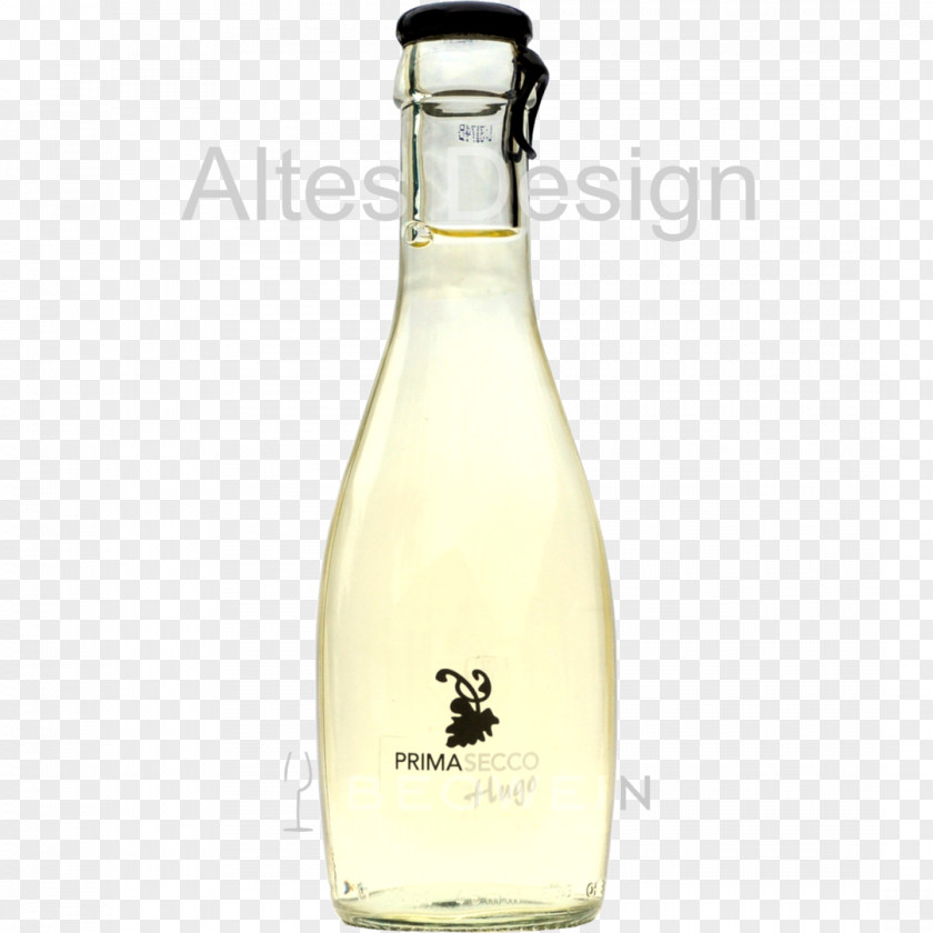 HUGO Cocktail Liqueur Glass Bottle Design PNG