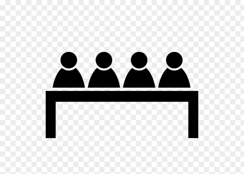 Silhouette Conversation Group Of People Background PNG