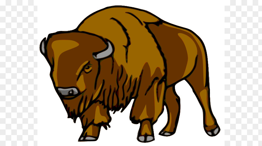 Cartoon Bison Cliparts American Clip Art PNG