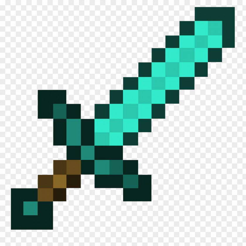 Diamond Birthday Cliparts Minecraft: Pocket Edition Story Mode Weapon Sword PNG