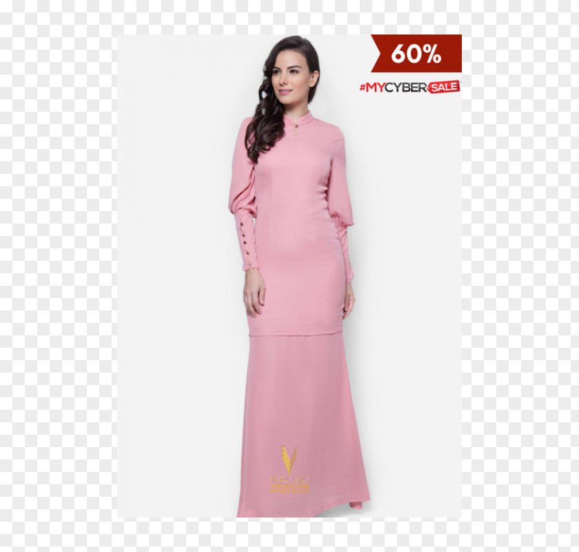 Dress Baju Kurung Sleeve Malaysia Fashion PNG