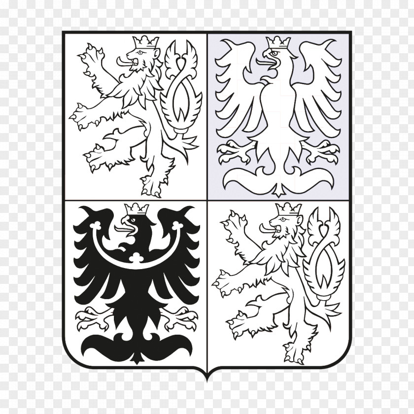 Flag Coat Of Arms The Czech Republic Staatssymbole Tschechiens PNG