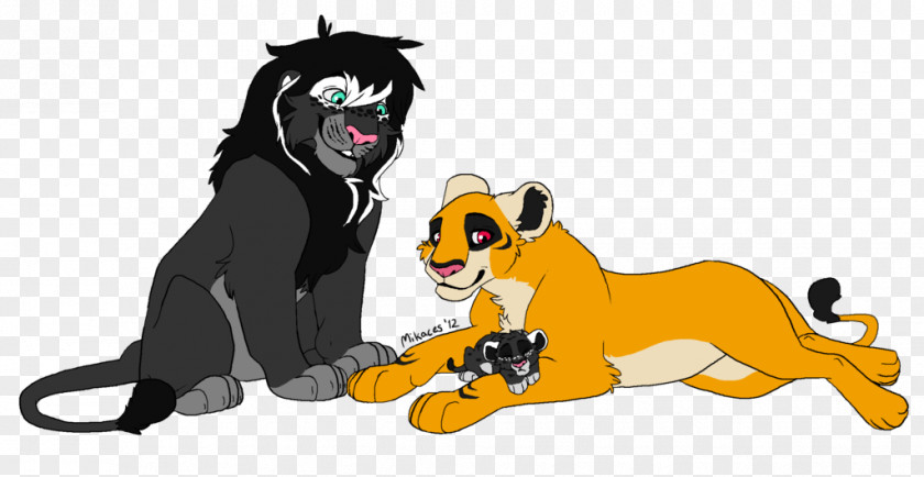 Lion Family Cat Tiger Dog Clip Art PNG
