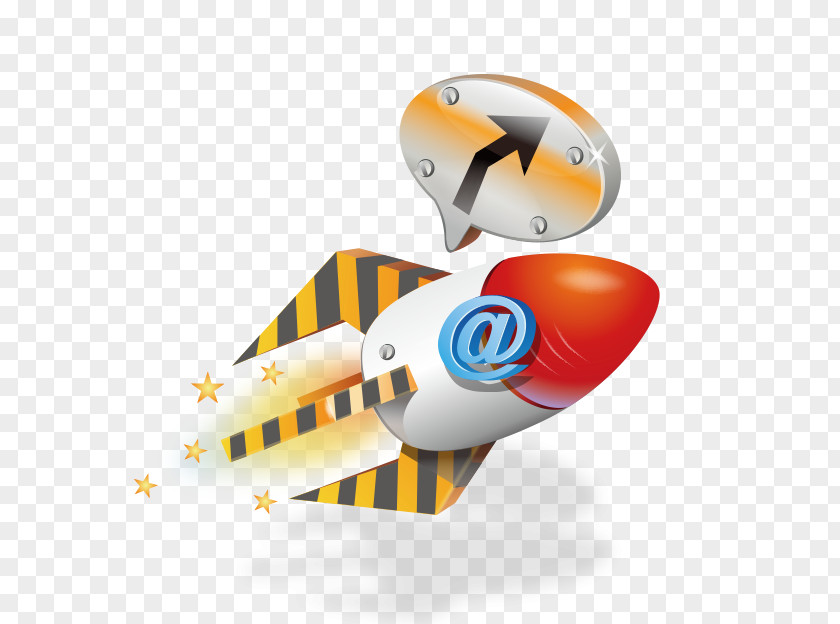 Stereo Rocket Computer Mouse Icon PNG