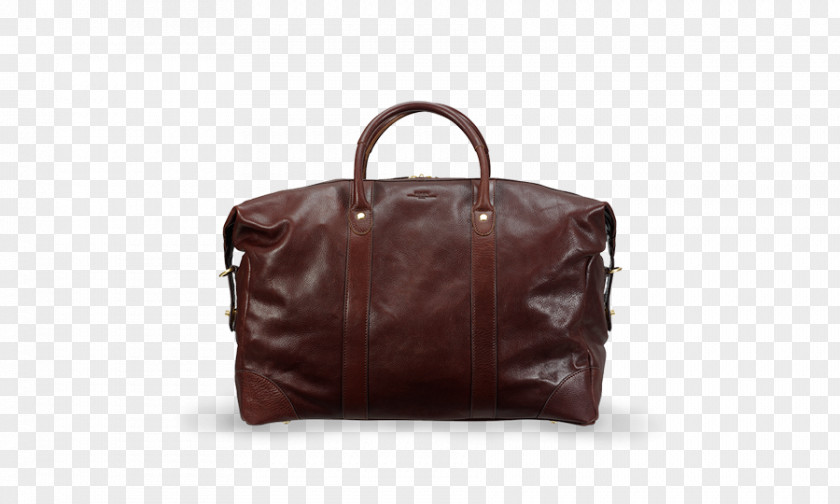 Bag Handbag Baggage Leather Brown Hand Luggage PNG