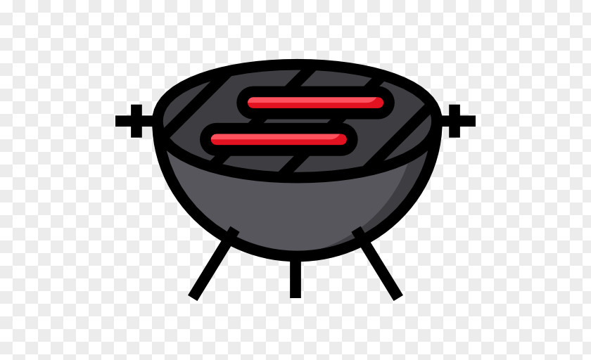 Barbecue Food Line Clip Art PNG