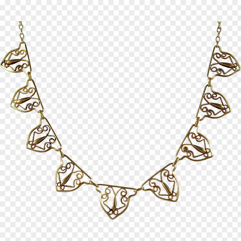 Necklace Earring Pendant Jewellery Gold PNG
