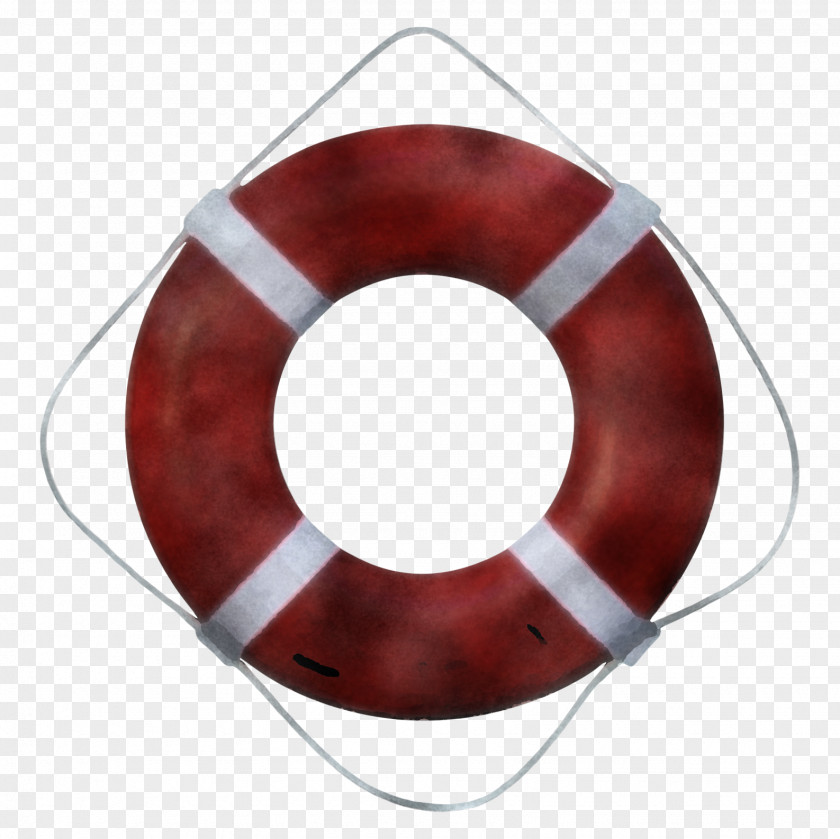 Red Lifebuoy Maroon Personal Protective Equipment Circle PNG