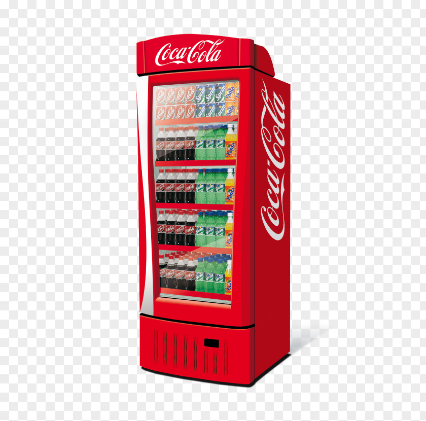 Beer Ice Cream Coca-Cola Refrigerator Refrigeration PNG