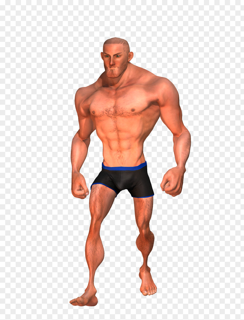 Bodybuilding 3D Computer Graphics IClone Reallusion PNG