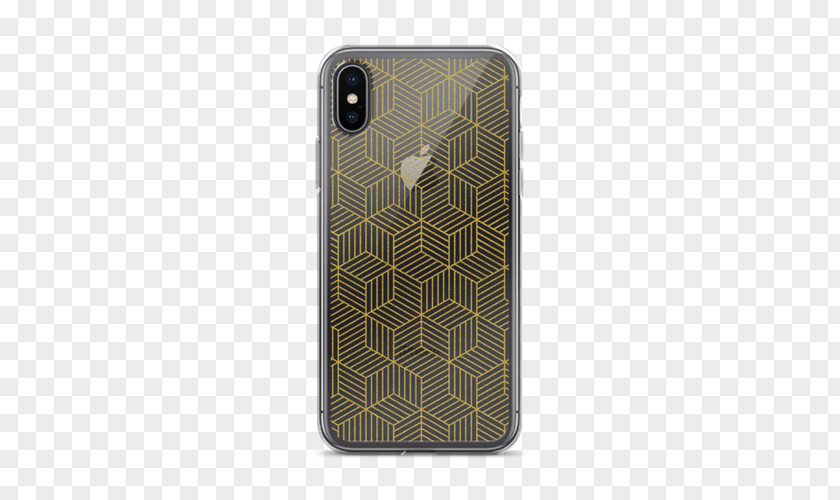Geometric Stitching Mobile Phone Accessories Pattern PNG