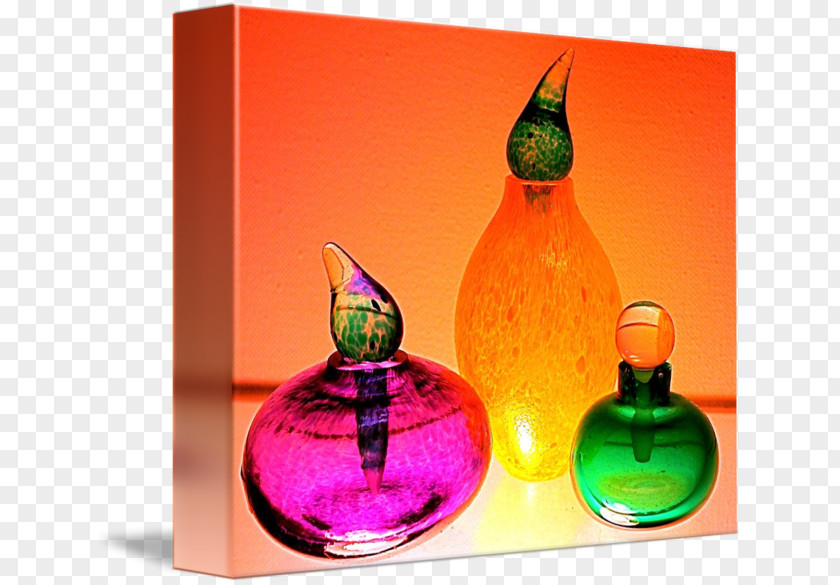 Glass Bottle Perfume Bottles Canvas Print PNG