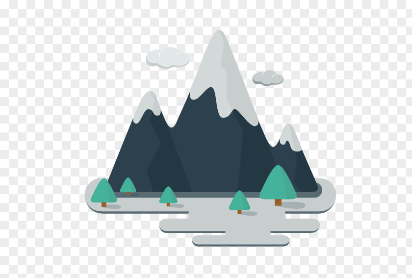 Landscape Tree Tochal Mountain Icon PNG