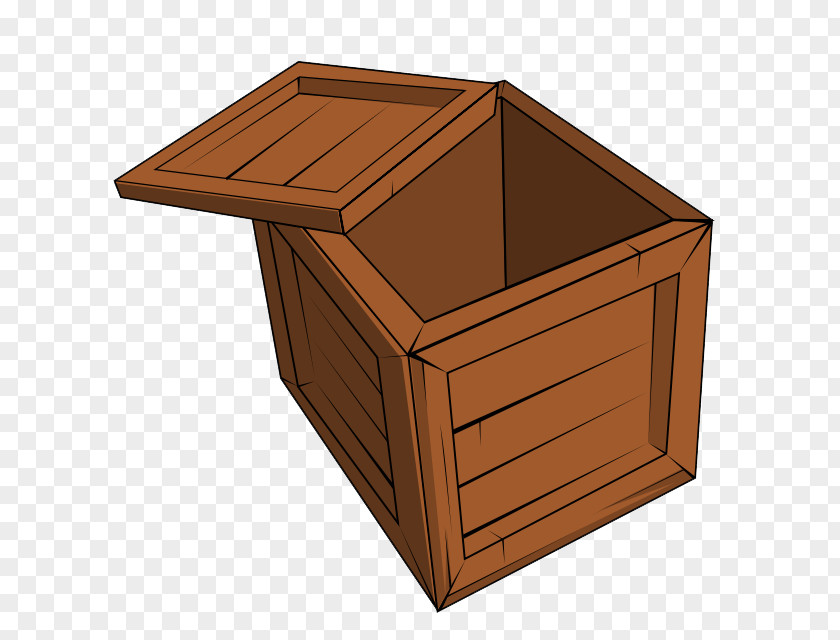 Water Crate Cliparts Wooden Box Clip Art PNG