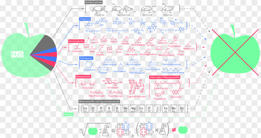 Design Organic Food Diagram PNG