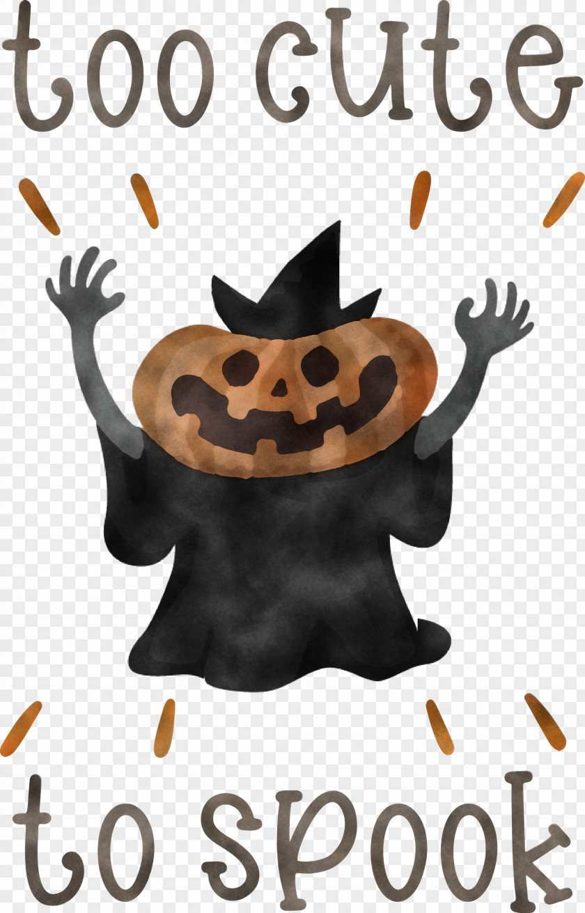 Halloween Too Cute To Spook Spook PNG