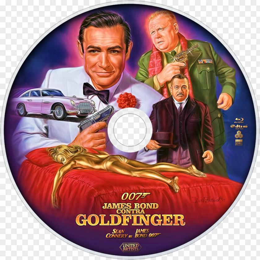 James Bond Sean Connery Goldfinger Film Series PNG