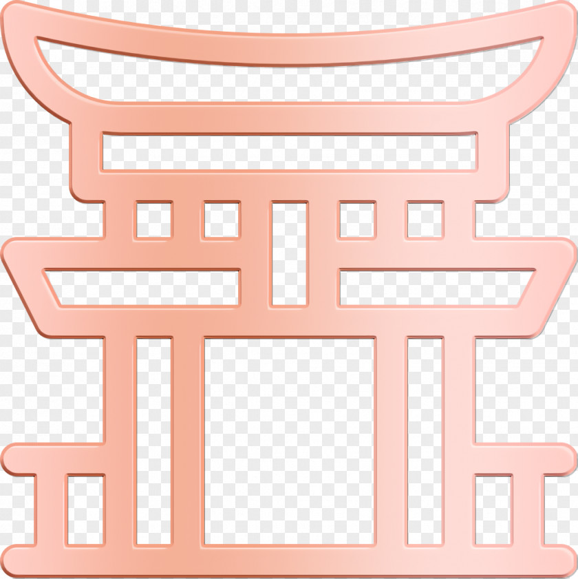Martial Arts Icon Japan Torii Gate PNG
