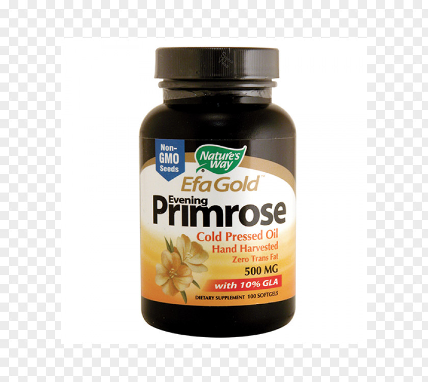 Oil Common Evening-primrose Essential Fatty Acid Dietary Supplement PNG