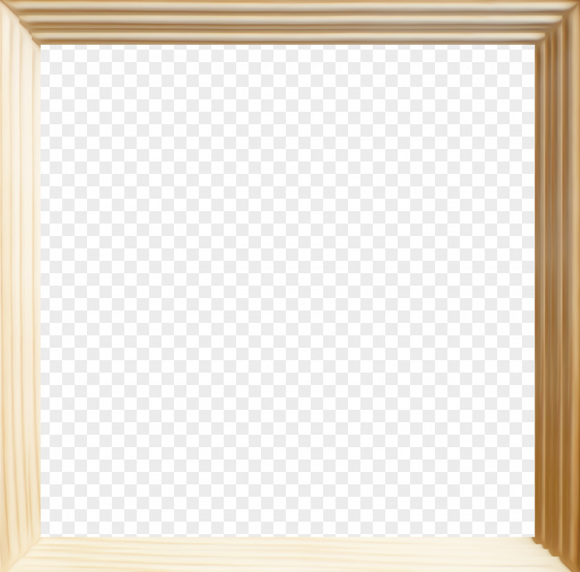 Brown Frame Window Square Picture Area Pattern PNG