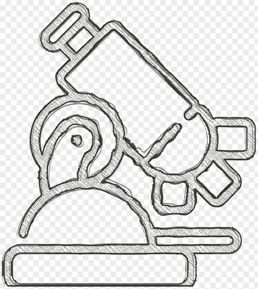 Chemistry Icon Bacteria Microscope PNG
