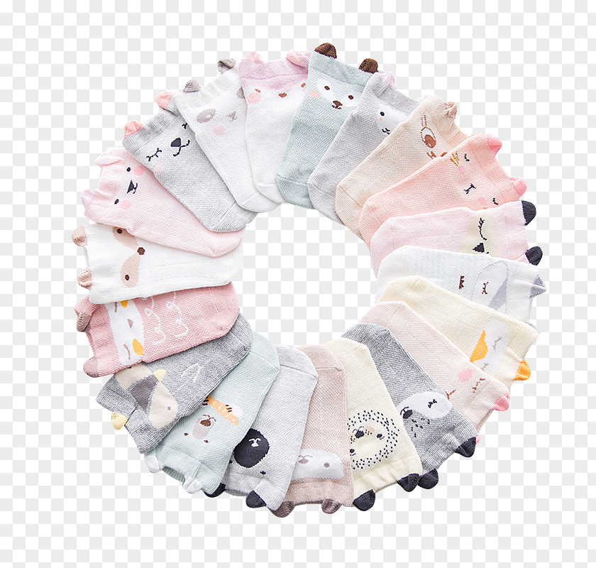 Cute Animal Socks Sock Child Christmas Stocking Briefs PNG