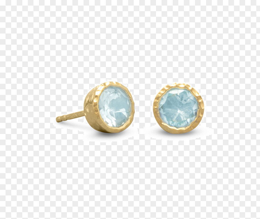 Gold Earring Topaz Cubic Zirconia Plating PNG