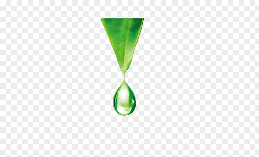 Green Water Droplets Drop PNG