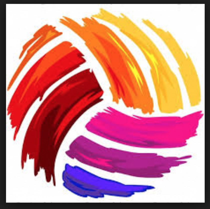 Volleyball Art Painting Clip PNG