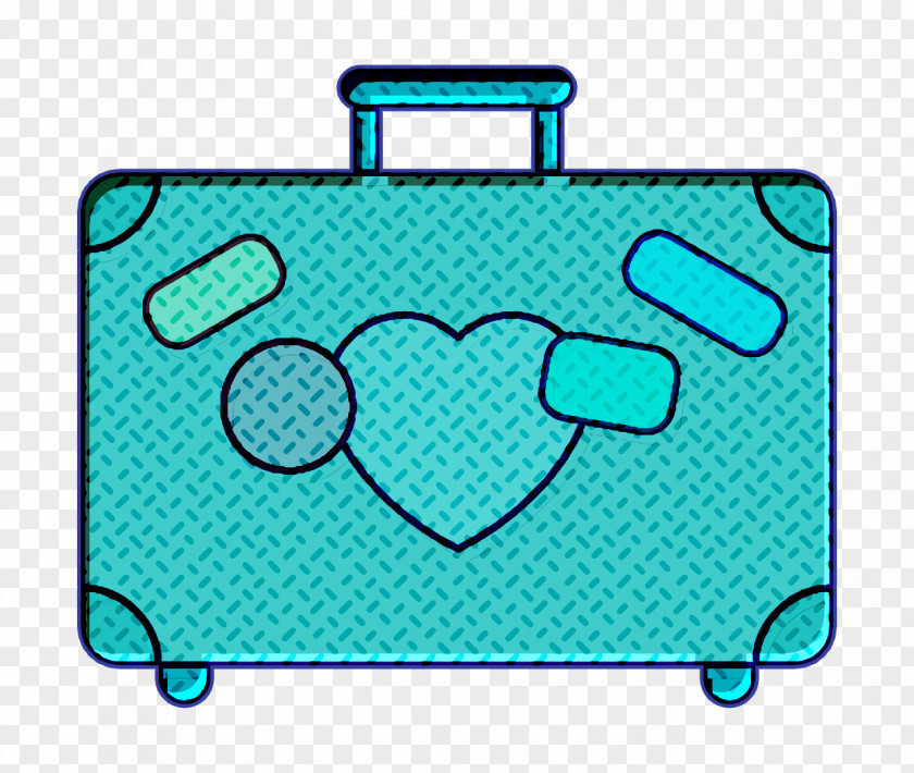 Wedding Set Icon Suitcase Luggage PNG