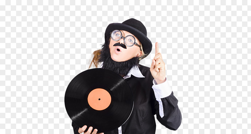 Disc Jockey Phonograph Record Woman Costume Stock Photography LP PNG