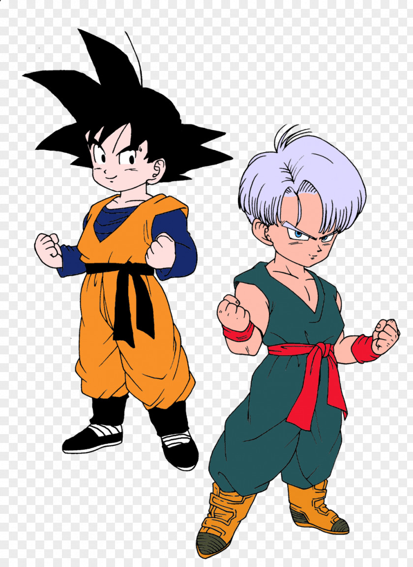 Goku Goten Trunks Gohan Majin Buu PNG