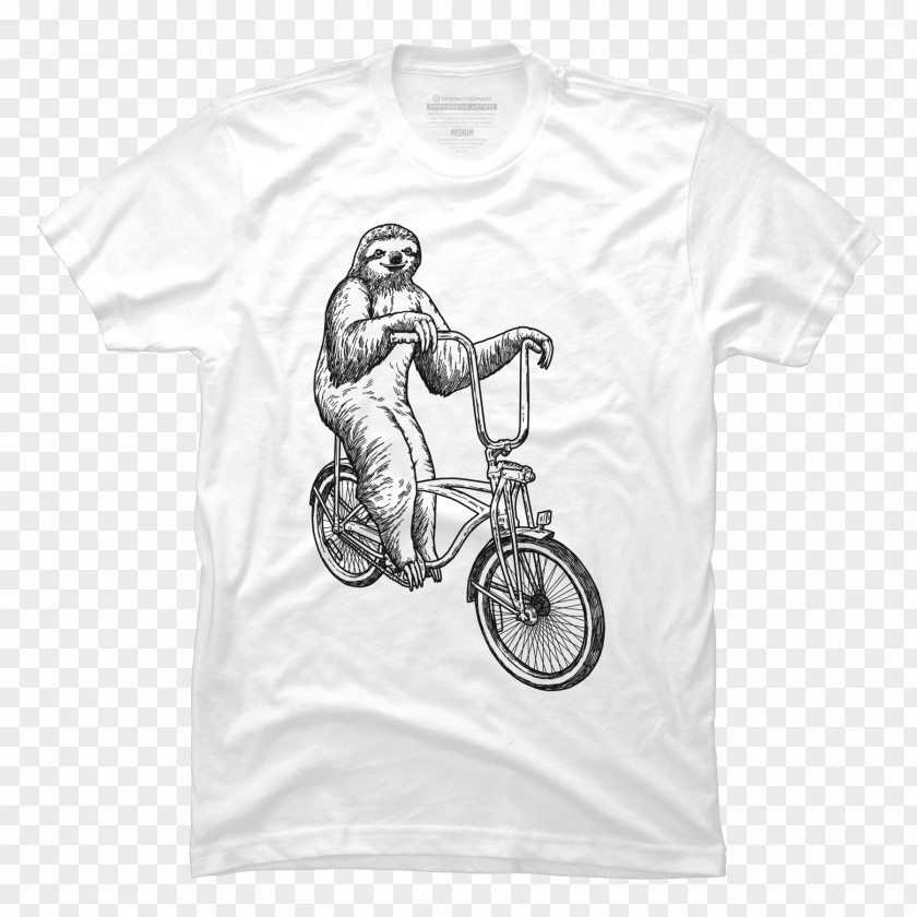 T-shirt Sloth Sleeve Hoodie PNG