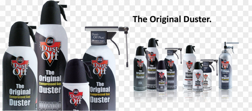 Dust Sweeping Falcon Safety Products Dust-Off Gas Duster Bottle PNG