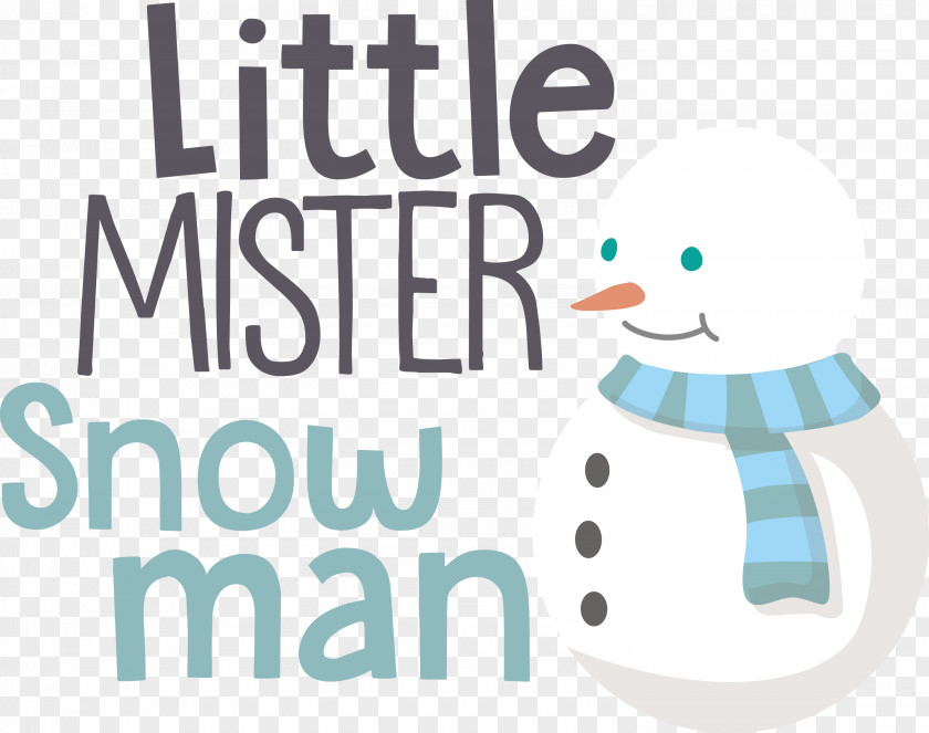 Little Mister Snow Man PNG