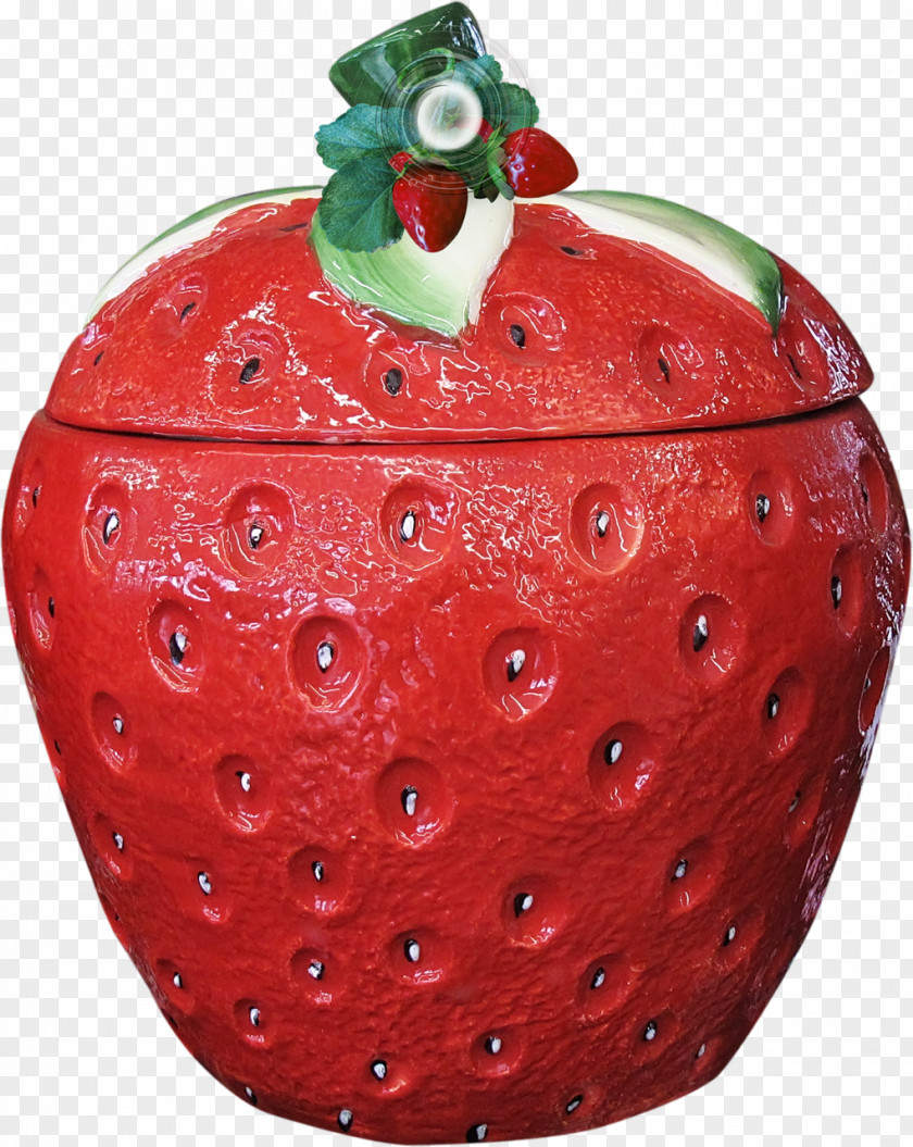 Strawberry Splash Collage Drawing PNG