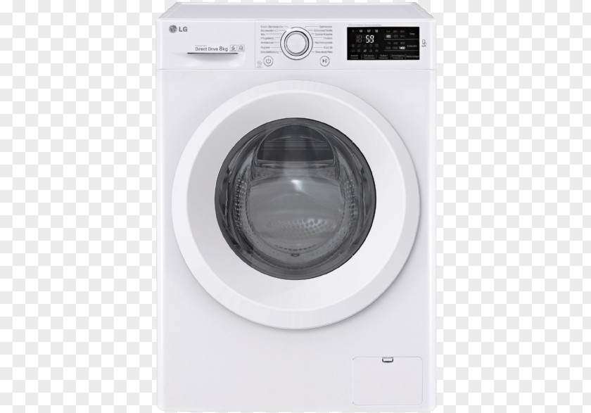 Toplader Washing Machines Home Appliance AEG LAVAMAT 6000 Series L6FBG842R L7FEE845R 8kg 1400rpm Freestanding Machine-White PNG